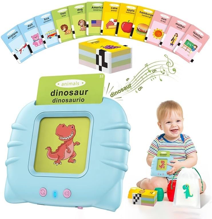 جهاز التعليم المبكر القائم على البطاقة بالصوت و الصورة الناطقة بثلاث لغات العربية و الفرنسية و الانجليزية